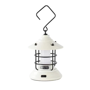 1 комплект Ретро кемпингового фонаря, открытый водонепроницаемый фонарь для верховой Езды, Удобный фонарь для кемпинга в палатке