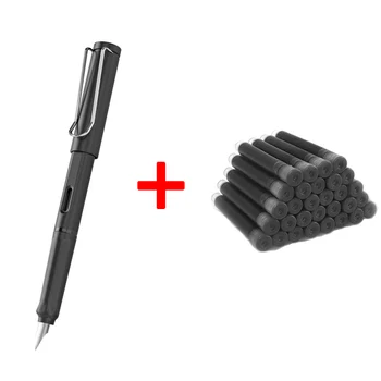 1 ручка + 10 чернил Высококачественная перьевая ручка для каллиграфии, многофункциональная ручка 0,38 мм с наконечником EF, школьные принадлежности, канцелярские ручки, кавайные чернила