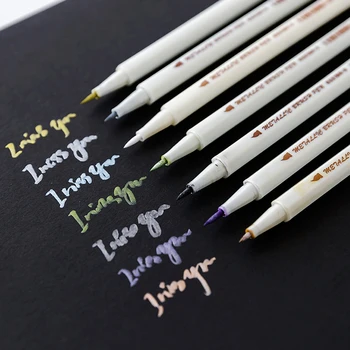 1 шт. Ручка-кисточка STA с мультяшными разноцветными игольчатыми художественными маркерами