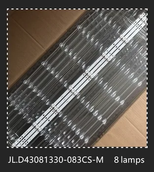 100% Новые 30 шт. светодиодные ленты 8 ламп JL.D43081330-083CS-M для LC430DUY-SHA1DEXP F43D8000 F43D7000K 43L1600C