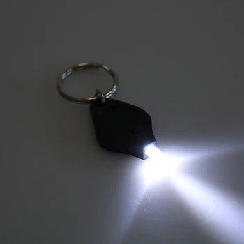 1шт Открытый Кемпинг аварийный брелок для ключей, мини-брелок, сжимающий свет, микро светодиодный фонарик
