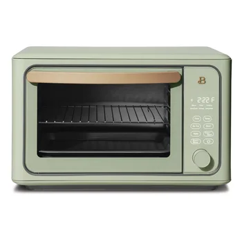 6-дюймовая фритюрница с сенсорным экраном, тостер, шалфей Зеленый от Дрю Бэрримор