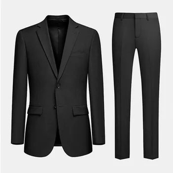 6183-2023 Мужской костюм, мужская куртка, приталенное профессиональное платье для отдыха, деловой формат