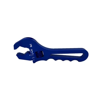 AN3-AN16 Трубный ключ, Ключ для шланга, V-образный разводной ключ, ключ для установки шланга, синий