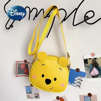 Disney Winnie The Pooh, Новая Женская сумка Через плечо, Роскошная Брендовая Женская Косая сумка Через Плечо, Модная сумка Для хранения мобильного телефона