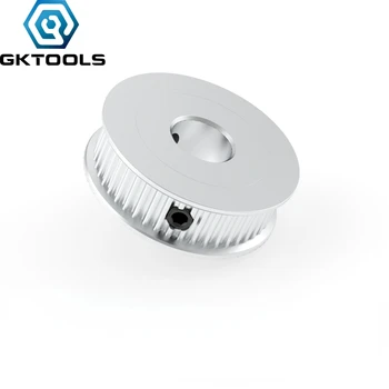 GKTOOLS GT2 46 Зубьев Шириной 6/10 мм для ремня Синхронизации с Отверстием для колеса 5/6/6,35/7/8/10 мм для Аксессуаров для 3D-принтеров