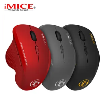 IMICE G6 Портативный ПК Беспроводная Третья Передача Регулируемый USB Приемник Мышь Игровые Мыши Настольные Офисные Аксессуары для развлечений