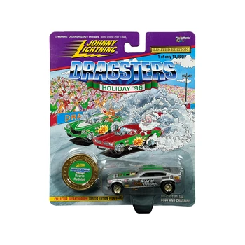 Johnny Lightning 1/64 Dragster series Модель легкосплавного автомобиля, игрушка, редкая коллекция