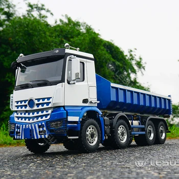 Radium Speed 1/14 модель грузовика с дистанционным управлением, металлическая игрушка, гидравлический ro-ro с полной разгрузкой, версия для окраски RTR Radium Speed
