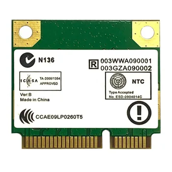 RTL8822CE Двухчастотная Гигабитная сетевая карта Wifi Bluetooth 5,0 Беспроводной модуль Mini PCIE 867 Мбит/с Сетевая карта