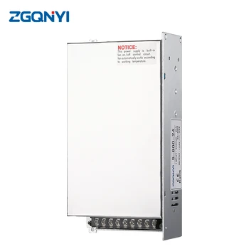 ZGQNYI S-800W Импульсный Источник Питания постоянного тока 24 В 36 В 48 В Светодиодный Регулируемый источник тока для управления промышленной автоматизацией