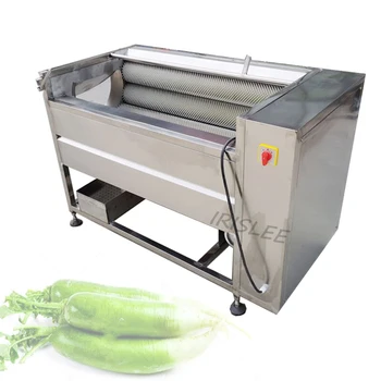 Автоматическая Машина для мытья и очистки овощей, фруктов, картофеля в ресторане
