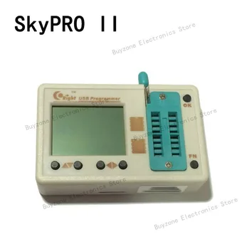 Автономный программатор SkyPRO II 24 25 93 SPI FLASH AVR STM32 STM8 горелка