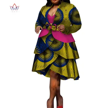 Африканские платья Дашики для женщин, Красочные Повседневные Свадебные платья Размера XS-7XL, Африканские платья для женщин, платье длиной до щиколоток, WY5205