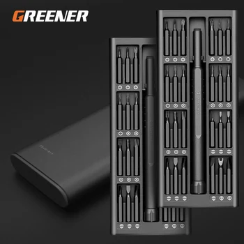 Более экологичный Набор Отверток 63 В 1 Комплект магнитных отверток Биты Для резки Электрический Xiaomi Iphone Компьютер Tri Wing Torx