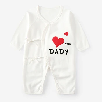 Весенняя одежда для новорожденных, Модный повседневный хлопковый мягкий детский комбинезон, цельные комплекты для девочек, бутик одежды для маленьких мальчиков, комплект одежды BC2261