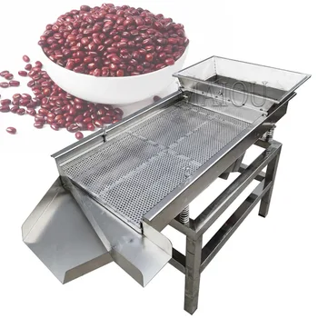 Вибрационный грохот для пищевых продуктов, машина для просеивания крупных гранулированных материалов электрическим током 30*80 см