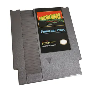 Видеоигра для классической серии NES - Игровой картридж Famicom Wars, для ретро-игровой консоли NES - система PAL / NTSC