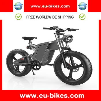 Внедорожный Электрический Велосипед 48V 2000W 30AH Водонепроницаемый Самый Мощный Мотор 20*4.0 Fat Tire Для Горных Электрических Велосипедов Взрослых