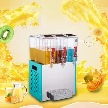 Коммерческая машина для охлаждения сока Jamielin, трехцилиндровый Диспенсер для сока, контейнер для напитков, машина для холодных напитков
