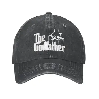 Новая Изготовленная на Заказ Хлопковая бейсбольная Кепка Gangster Movie The Godfather Женская Мужская Регулируемая Шляпа для Папы На Открытом Воздухе