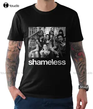 Новая крутая футболка Shameless Gallagher Family, Высококачественная футболка с рисунком, Белые футболки для девочек, Хлопковая футболка Унисекс