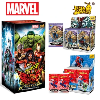 Новые Marvel Avengers 4 Карты Человек-паук Железный Человек SSR Флэш-карты Коллекционные Карточки Книги Детские игрушки Подарки Коллекционные карточки