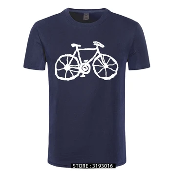 Новые футболки для велоспорта, повседневная уличная одежда в стиле Харадзюку, Рождественская футболка, модная мужская одежда с круглым вырезом