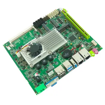 Промышленная материнская плата ITX 6 COM Intel Core I3/I5 / I7 CPU 2xLAN Основная плата 170x170 мм