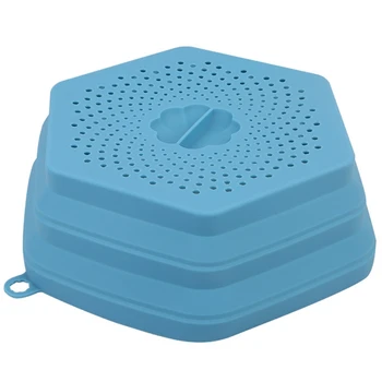 Силиконовая крышка для защиты от брызг микроволновой печи, крышка для микроволновой плиты, маслостойкая нагревательная крышка