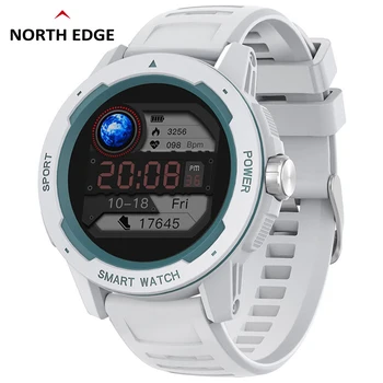Смарт-часы NORTH EDGE с несколькими спортивными режимами, фитнес-трекер, Водонепроницаемые смарт-часы для мужчин и женщин, умные часы для Android IOS