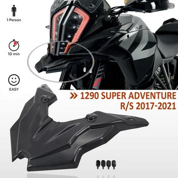 Удлинитель Переднего Клюва НОВЫЙ Мотоцикл ДЛЯ 1290 Super Adventure R/S/T 2017 2018 2019 2020 2021 Расширитель Крыла Переднего колеса Крышка