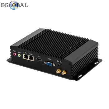 Улучшите свою производственную деятельность с помощью мини-ПК Intel Pentium N3520 от Eglobal - DIN-рейка, 6 USB, 2 дисплея, 2 LAN RJ45, 2Com 4G